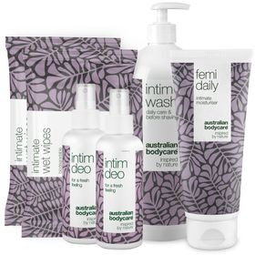 Australian Bodycare XL–Paket für unangenehmen Geruch im Intimbereich