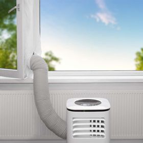 Nedis AC Scheibendichtung / Dichtungsart: Reißverschluss / Geeignet für Fenstertyp: Fenster drehen