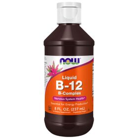 Now Foods Vitamin B-12-Komplex flüssig 237 ml