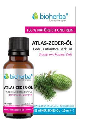 Bioherba Ätherisches reines Atlas-Zeder-Öl