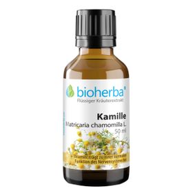 Bioherba Kamille  Matricaria chamomilla L.  Tropfen  Tinktur Extrakt