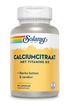 Solaray Calciumcitraat mit Vit D3