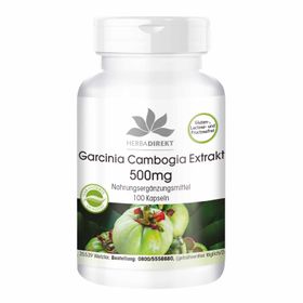 Warnke Vitalstoffe | Garcinia Cambogia Extrakt 500mg