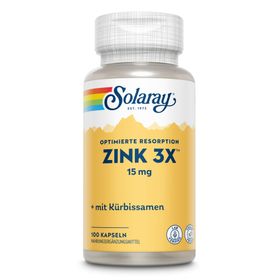Solaray Zink 3X 15 mg