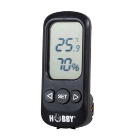 Hobby Terra Check - digitales Hygro- & Thermometer mit Saugnapf