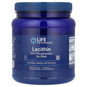 Life Extension Entöltes Lecithin-Pulver