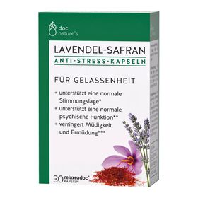 doc nature's Lavendel Safran Anti-Stress Kapseln