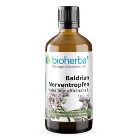 Bioherba Baldrian Nerventropfen Valeriana officinalis L. Tinktur