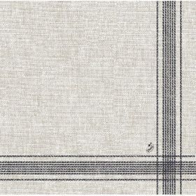 12x Dunilin-Servietten 40 x 40  1/4 Falz Cocina black