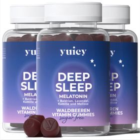 yuicy® Deep Sleep - Melatonin Einschlaf Gummies