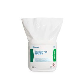 2x Dr. Schumacher Descosept Pur Wipes RTU Desinfektionstücher