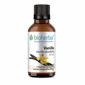 Bioherba Vanille  Vanilla planifolia  Tropfen  Tinktur Extrakt