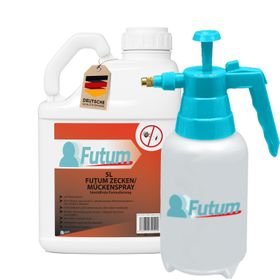 FUTUM 5L Zecken- / Mückenspray + 2L Sprüher