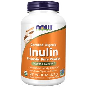 Now Foods Inulin Prebiotic Pure