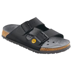Birkenstock Arizona ESD Pantolette schwarz normale Weite Gr. 38