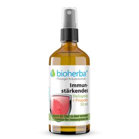 Bioherba Halsspray Immunstärkung Kräuterformel mit Propolis 50 ml Extrakt