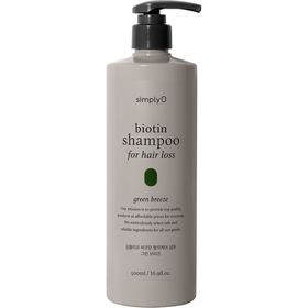 SIMPLYO Biotin Shampoo for Hair Loss een Breeze Shampoo