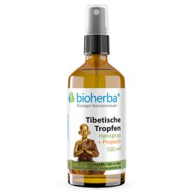 Bioherba Halsspray Tibetische Tropfen mit Propolis Extrakt