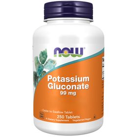 Now Foods, Potassium Gluconate, 99mg