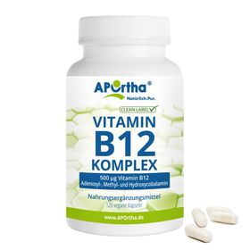 APOrtha® Vitamin-B12-Komplex Kapseln - 500 µg