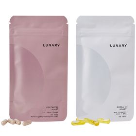 LUNARY Postnatal Boost - für Frauen während der Stillzeit, mit Folsäure, Omega-3, Eisen