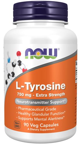 Now Foods L-Tyrosin 750 mg