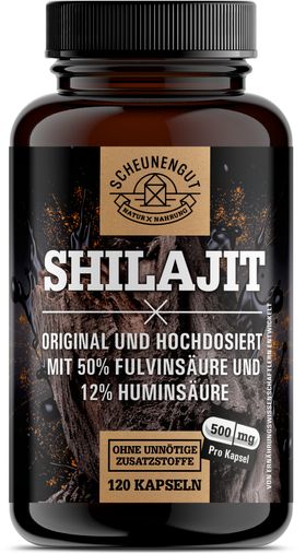 Scheunengut® Shilajit | Das Original mit 50% Fulvinsäure & 12% Huminsäure