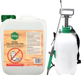 PVU Holzwurmspray zur Bekämpfung von Holwürmern und Holz Schädlingen