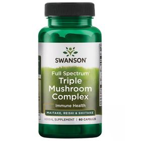 SWANSON Vollspektrum Dreifach-Pilz-Komplex