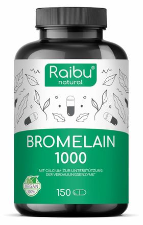RAIBU Bromelain Kapseln Hochdosiert