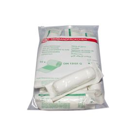 Noba Verbandpäckchen einzeln steril 10 Stück Größe L / DIN G