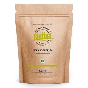 Biotiva Bockshornkleesamen Kapseln Bio