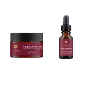 Dr Botanicals Anti-Aging La Rose Française Duo Feuchtigkeitscreme & Augenserum Set