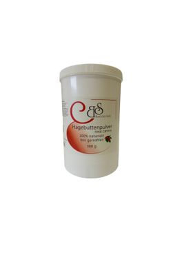 B. S. Hagebuttenpulver fein gemahlen rosa canina
