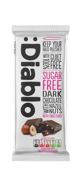 :Diablo Sugar Free Dark Chocolate with Hazelnuts