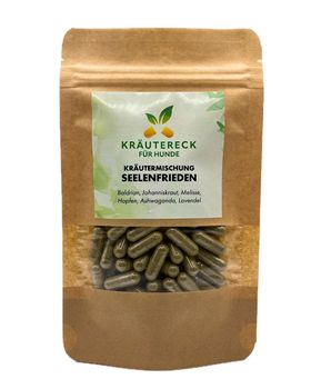 Kräutereck - Kräuterkapseln Seelenfrieden Hund