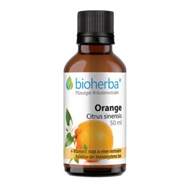 Bioherba Orange  Citrus sinensis  Tropfen  Tinktur Extrakt