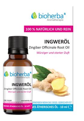 Bioherba Ätherisches reines Ingweröl