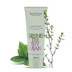 Jean & Len Duschgel Grüner Tee & Thymian