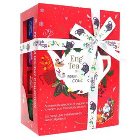 English Tea Shop Tee Geschenk "Winter Kollektion" mit Schleife - Rot