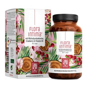 Milchsäurebakterien mit Cranberry & Vitamin B3 - Floraintima - NATURTREU®