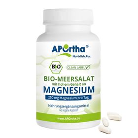APOrtha® Bio-Meersalat mit einem hohem Gehalt an Magnesium - Kapseln
