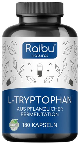 L-Tryptophan Kapseln Hochdosiert - RAIBU