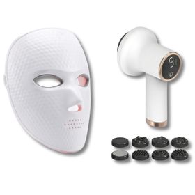 Beauty- & Silhouette-Box – Professionelle LED-Gesichtsmaske & Straffender Anti-Cellulite-Massager