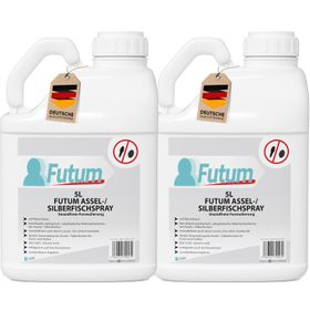 FUTUM 2x5L Silberfisch- / Asselspray
