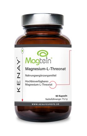 Magnesium-L-Threonat | Magtein®| Nahrungsergänzungsmittel | KENAY®
