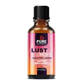 Pure Passion® Lust Drops für Frauen | natürlicher Begleiter für mehr Sinnlichkeit