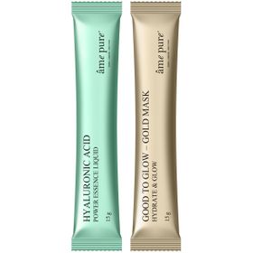 âme pure Jelly Glow Rubber Mask - Gold