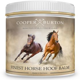 COOPER & BURTON Hufbalsam Hufpflege für Pferde – natürliche Öle für gesunde, rissfreie Hufe