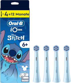 Oral-B iO Kids 6+ Disney Stitch Aufsteckbürsten — ORIGINAL Zahnbürstenaufsatz für Oral-B iO Kid